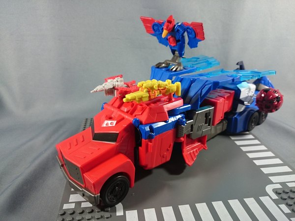 TAV 50 Hypersurge Optimus Prime Transformers Adventure Figure In Hand Photos 13 (13 of 13)